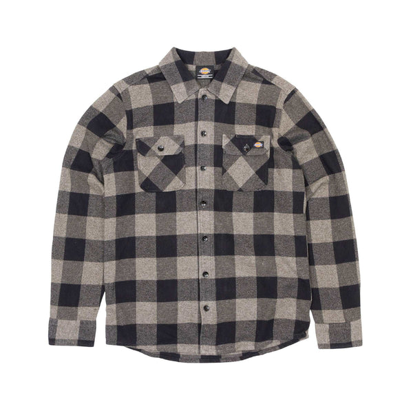 Dickies New Sacramento Shirt - Grey Melange - Pretend Supply Co.