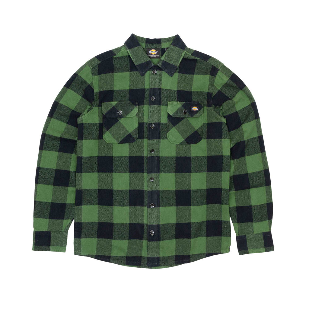 Dickies New Sacramento Shirt - Pine Green - Pretend Supply Co.