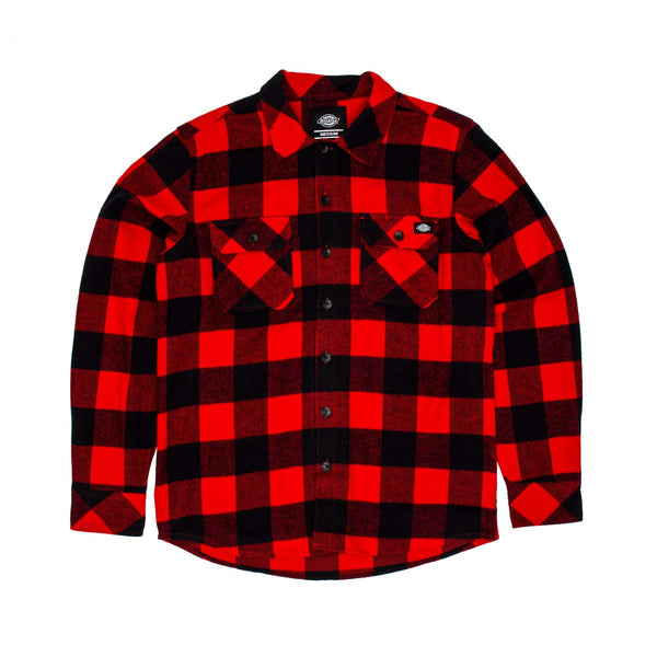 Dickies New Sacramento Shirt - Red - Pretend Supply Co.