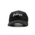 Feelings Logo 6 Panel Cap - Black - Pretend Supply Co.