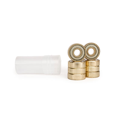 G-Tool Abec 5 Chrome Goldies Bearings - 8 Pack - Pretend Supply Co.