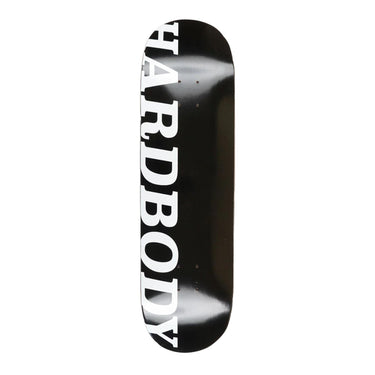 Hardbody Black/White Logo Deck - 8.5" - Pretend Supply Co.