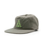 Huf Triple Triangle Unstructured Snapback Cap - Grey