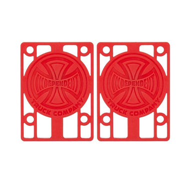 Independent 1/8" Red Riser Pads - Pretend Supply Co.