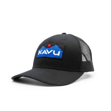 KAVU Above Standard Trucker Cap - Black