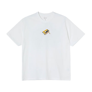 Last Resort x Spitfire Matchbox T-Shirt - White - Pretend Supply Co.