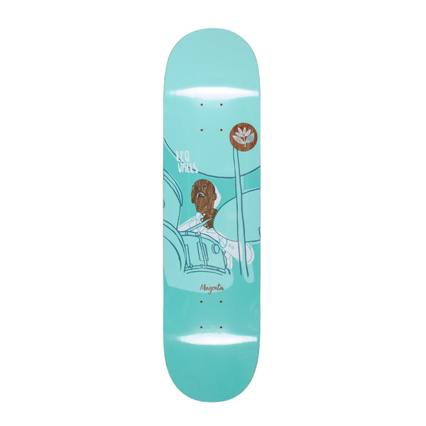 Magenta Free Jazz Leo Valls Deck - 8.25" - Pretend Supply Co.