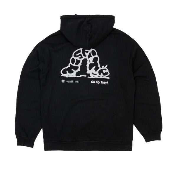 Misfit Shapes Third Cycle Hooded Sweatshirt - Pigment Black - Pretend Supply Co.