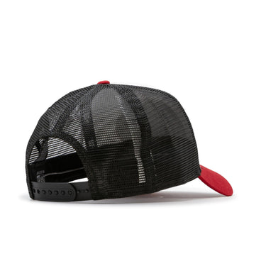 New Era Food Patch A-Frame Trucker Cap - Red/White - Pretend Supply Co.