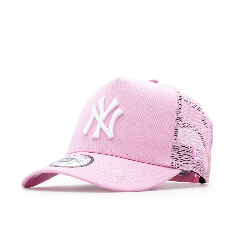 New Era League Essential New York Yankees Trucker Cap - Pink - Pretend Supply Co.