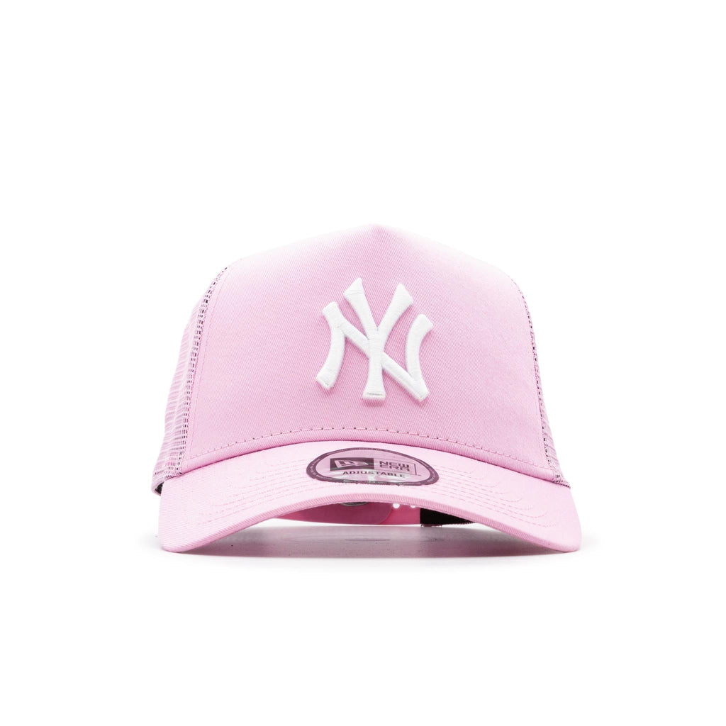 New Era League Essential New York Yankees Trucker Cap - Pink - Pretend Supply Co.