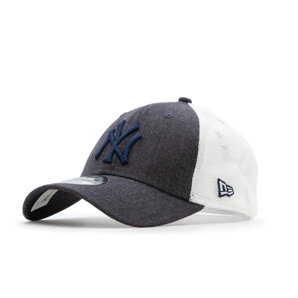 New Era NY Yankees Home Field A-Frame Trucker Cap - Navy - Pretend Supply Co.