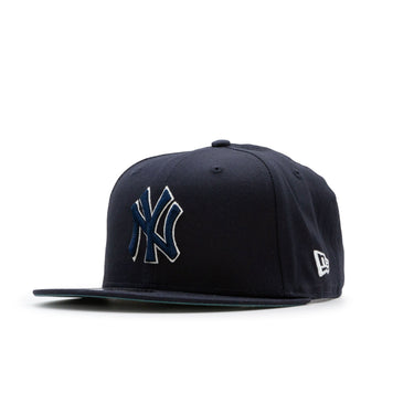 New Era Side Patch Script NY Yankees 9FIFTY Cap - Navy - Pretend Supply Co.