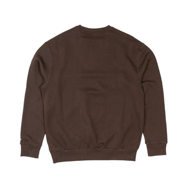 New Era Wordmark Crew Sweatshirt - Brown - Pretend Supply Co.