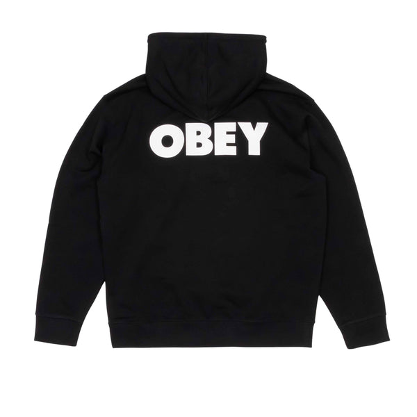 Obey Bold Hooded Sweatshirt - Black - Pretend Supply Co.