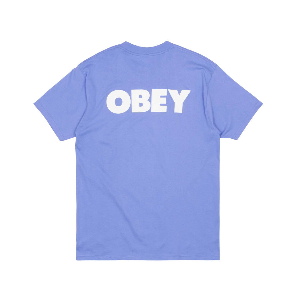 Obey Bold Obey 2 T-Shirt - Digital Violet - Pretend Supply Co.