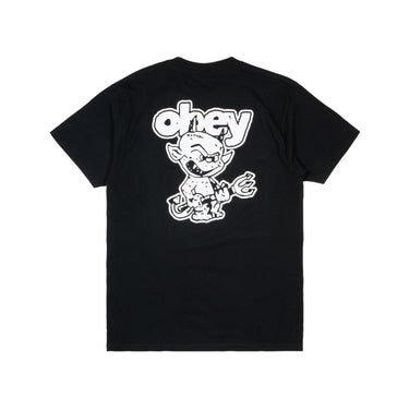 Obey Demon T-Shirt - Black - Pretend Supply Co.