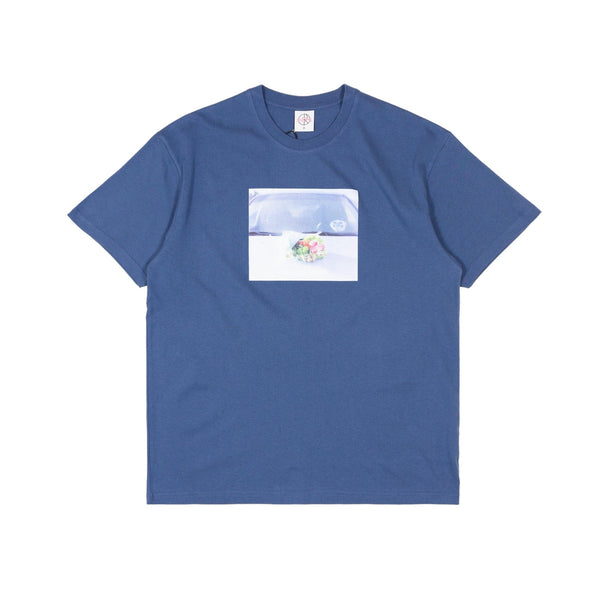 Polar Dead Flowers T-Shirt - Grey Blue - Pretend Supply Co.