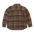 Polar Mike Flannel Shirt - Brown/Mauve - Pretend Supply Co.