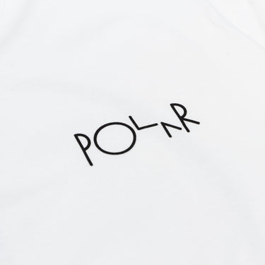 Polar Stroke Logo T-Shirt - White - Pretend Supply Co.