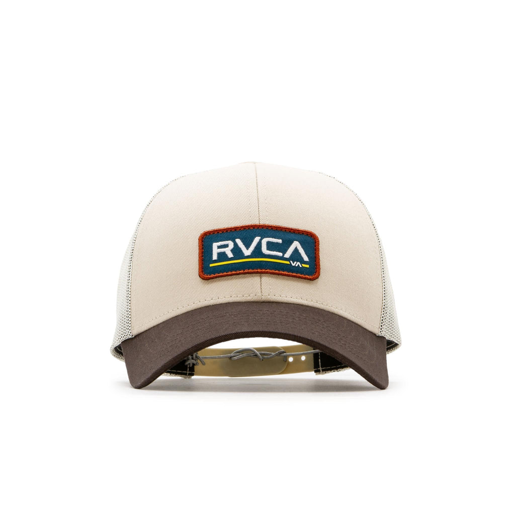 RVCA Ticket Trucker III Cap - Dark Khaki - Pretend Supply Co.