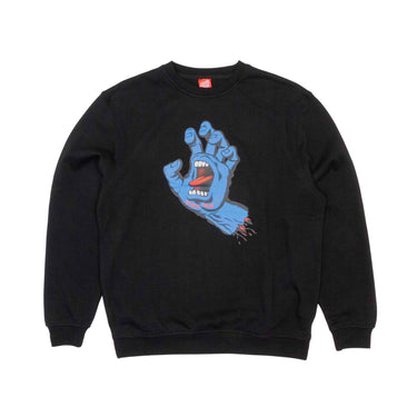Santa Cruz Screaming Hand Crew Sweatshirt - Black - Pretend Supply Co.