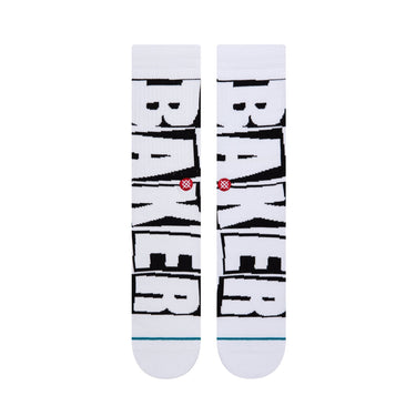 Stance Baker Socks - White - Pretend Supply Co.