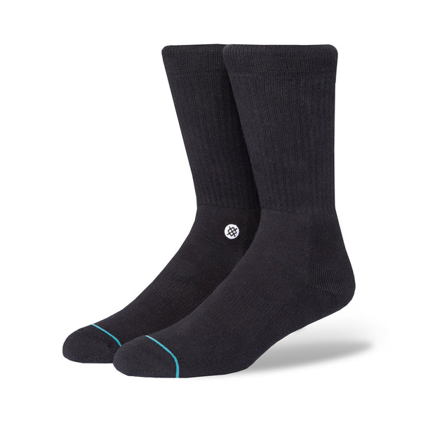 Stance Icon Socks - Black/White - Pretend Supply Co.