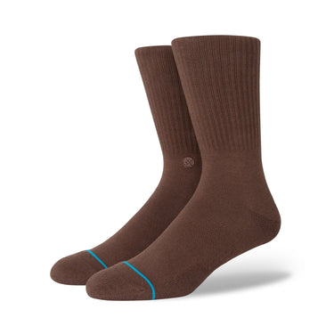 Stance Icon Socks - Brown - Pretend Supply Co.