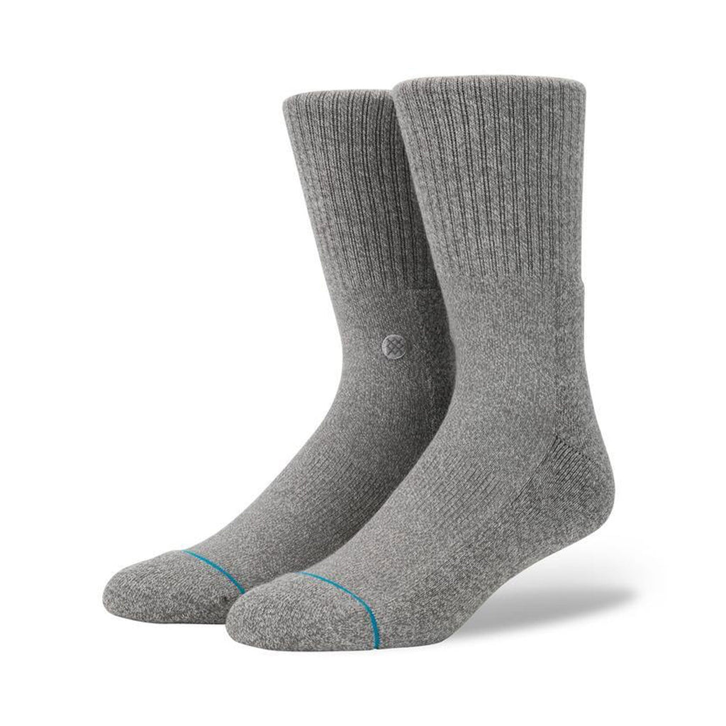 Stance Icon Socks - Grey Heather - Pretend Supply Co.