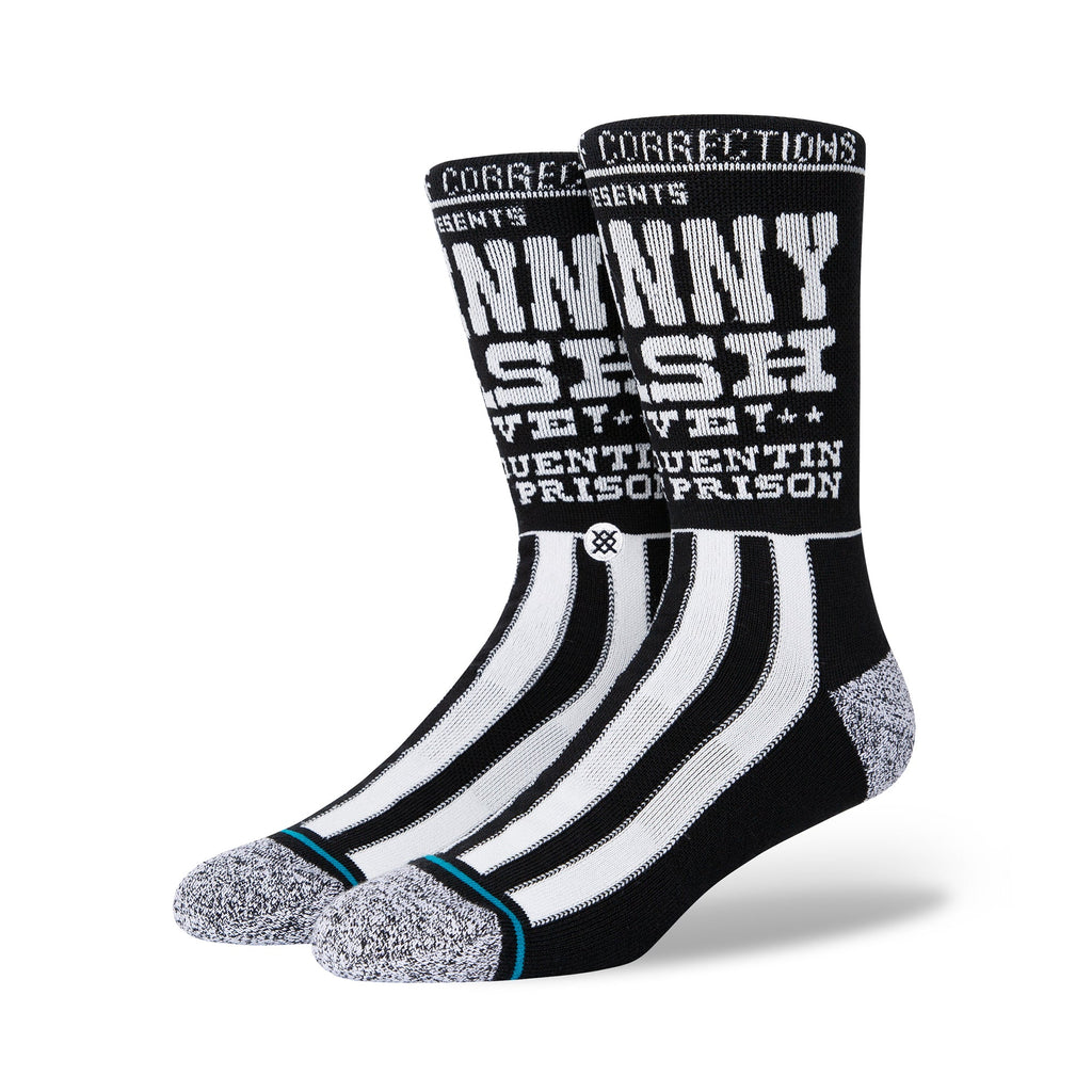 Stance x Johnny Cash Corrections Socks - Black - Pretend Supply Co.