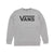 Vans Classic Crew Sweatshirt - Cement Heather/Black - Pretend Supply Co.