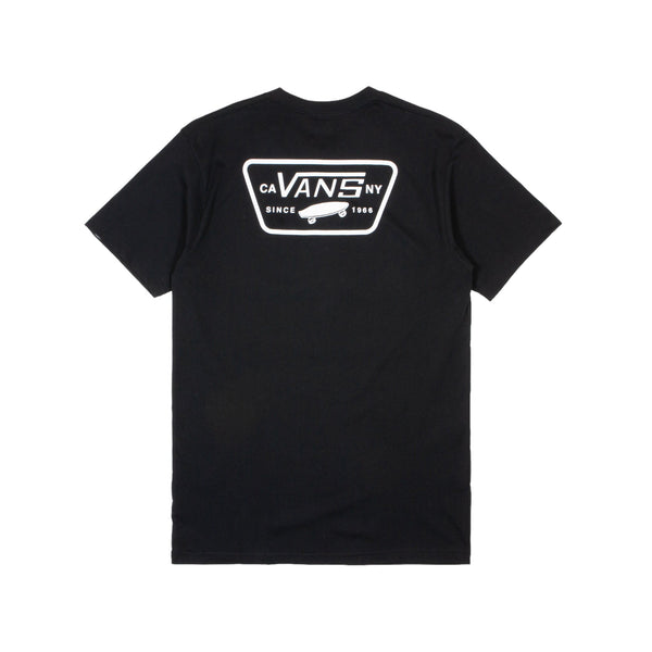 Vans Full Patch Back T-Shirt - Black - Pretend Supply Co.