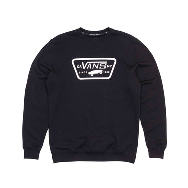 Vans Full Patch II Crew Sweatshirt - Black - Pretend Supply Co.