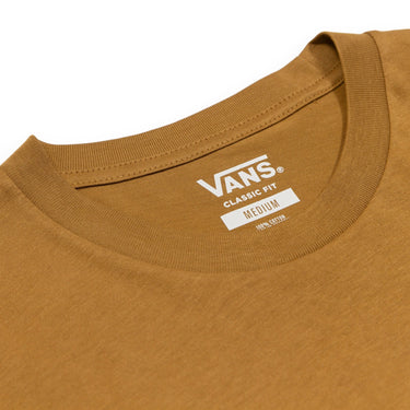 Vans Left Chest Logo T-Shirt - Coffee Liquor - Pretend Supply Co.