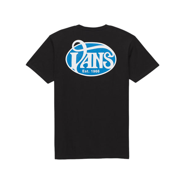 Vans Oval Script T-Shirt - Black - Pretend Supply Co.