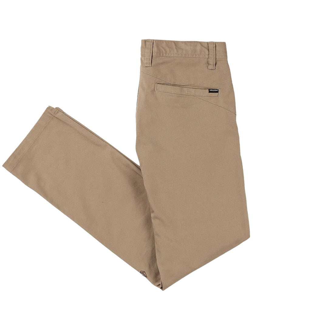 Volcom Frickin Modern Stretch Trousers - Khaki - Pretend Supply Co.