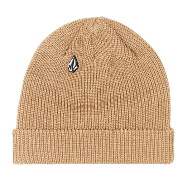 Volcom Full Stone Beanie - Dark Brown - Pretend Supply Co.