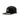 Volcom Quarter Twill Snapback Cap - Black - Pretend Supply Co.