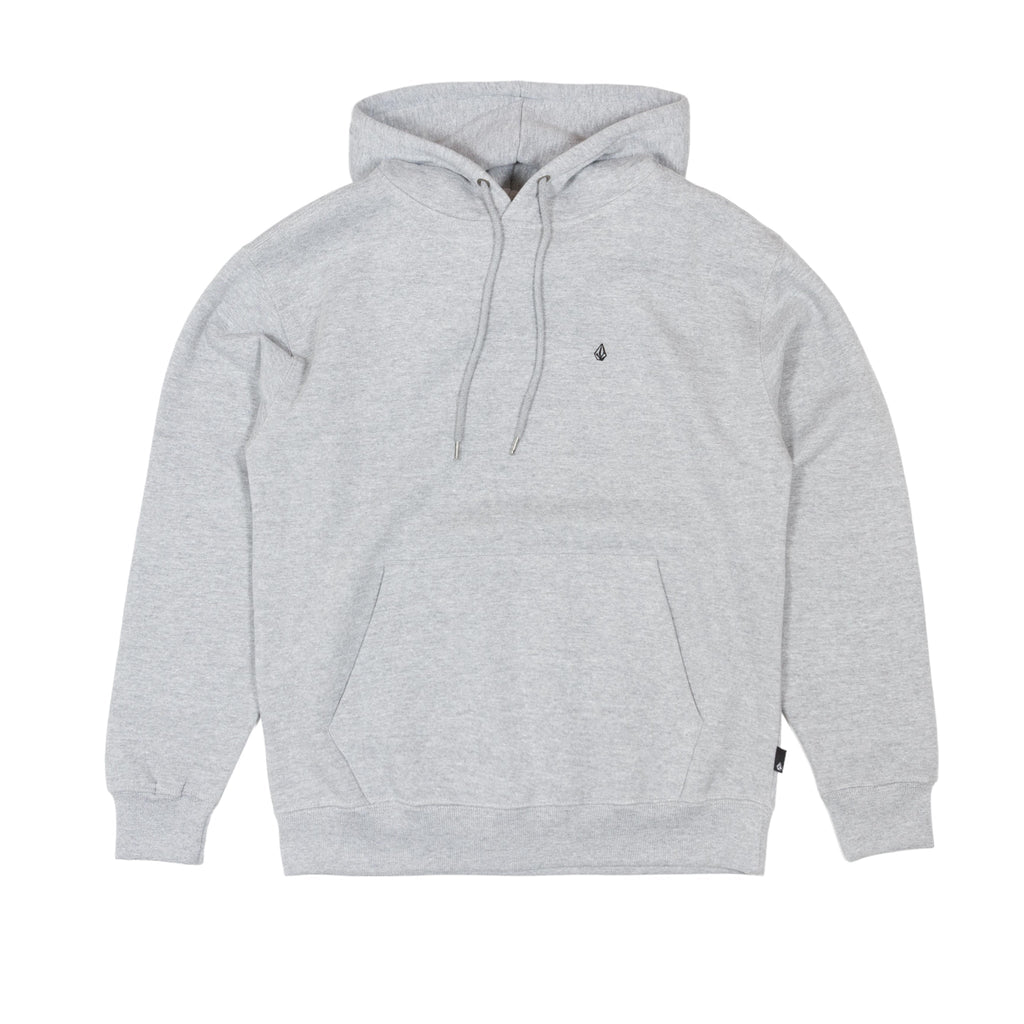 Volcom Single Stone Hooded Sweatshirt - Heather Grey - Pretend Supply Co.